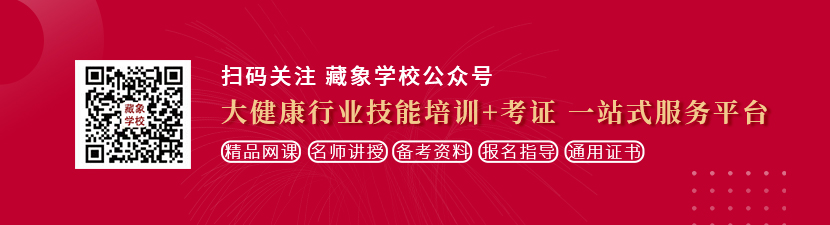 美女把鸡巴给我操想学中医康复理疗师，哪里培训比较专业？好找工作吗？